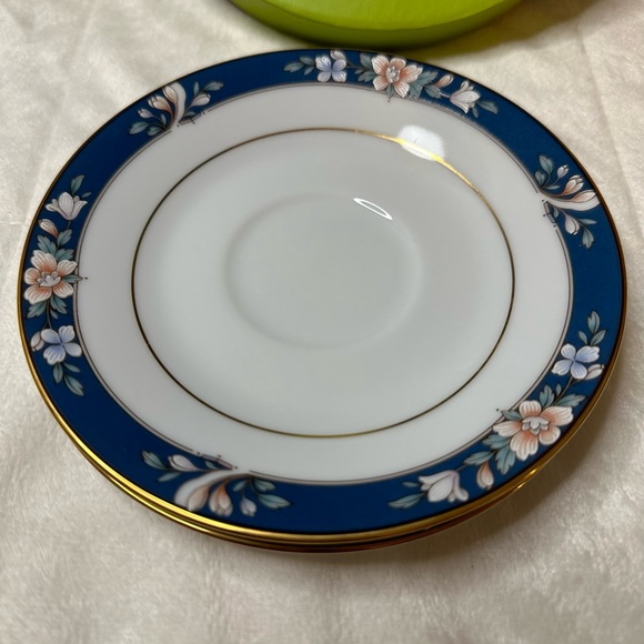 2 Vintage “Legendary” By Noritake PRESCOTT 3880 Saucer Plates 6” - Picture 10 of 10